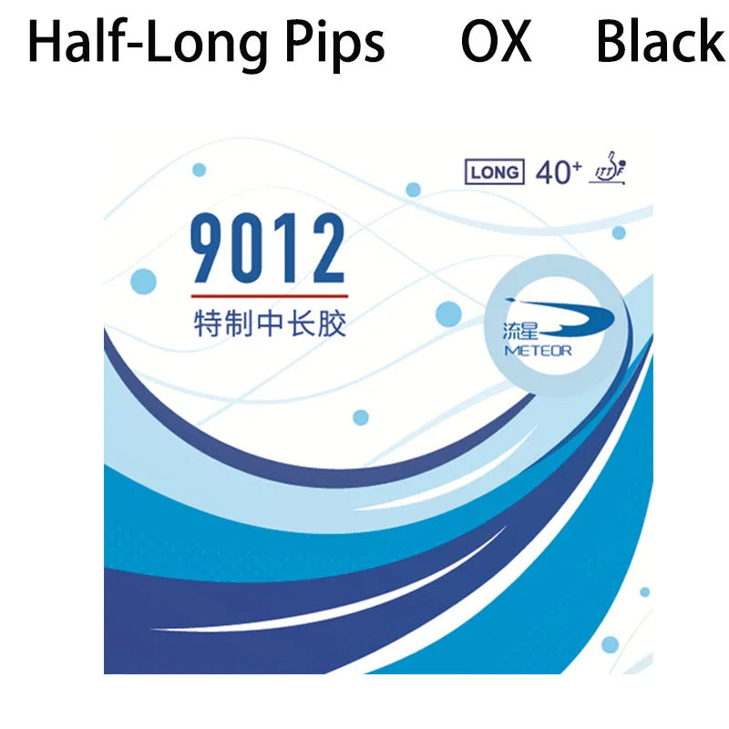 Meteor 9012/8512 Long Pips Table Tennis Rubber OX ITTF Approved Ping Pong Rubber 0.5mm Sponge for Table Tennis Racket Attack GreatEagleInc