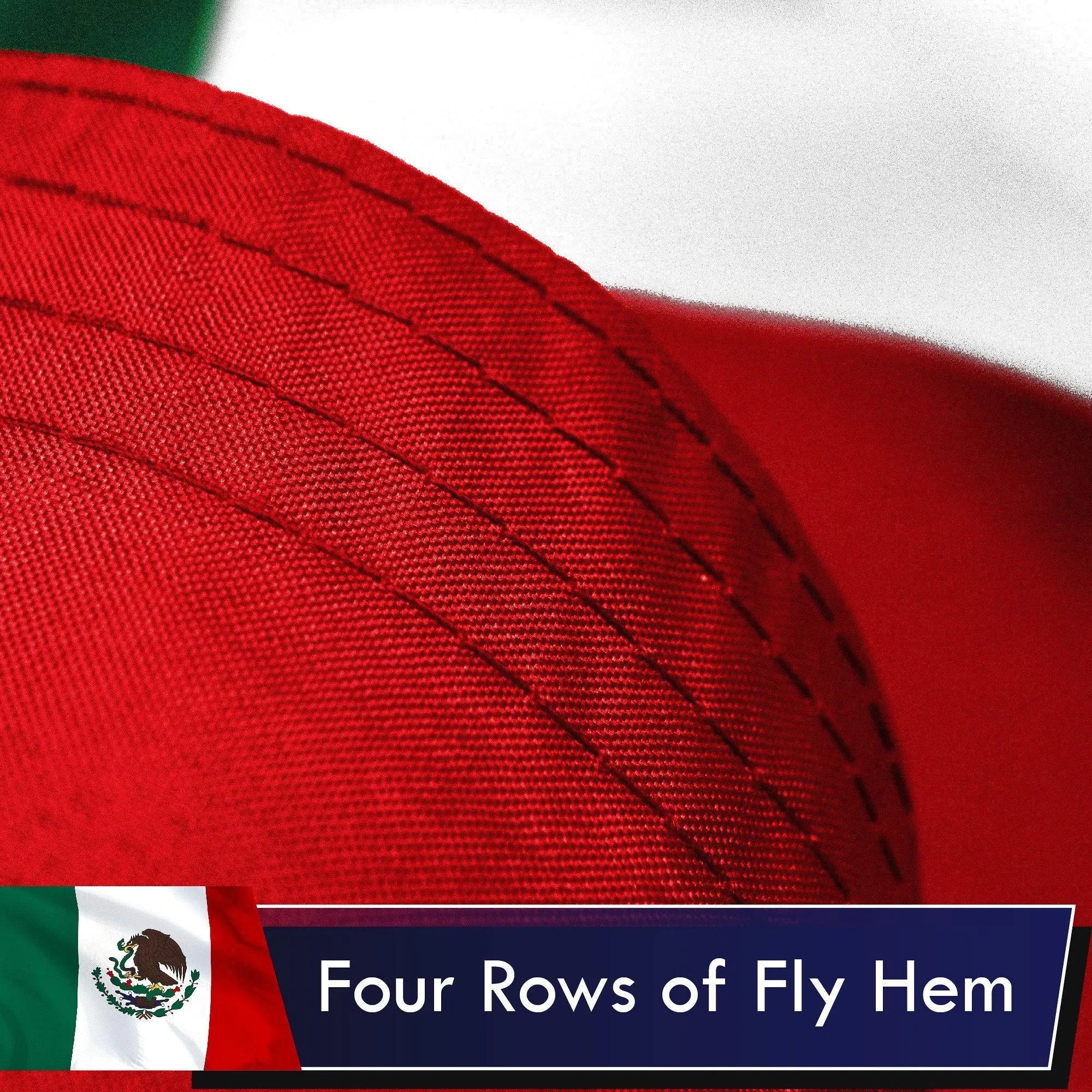 Mexico Mexican Flag 3x5 Ft 10-Pack Printed Polyester By G128 G128