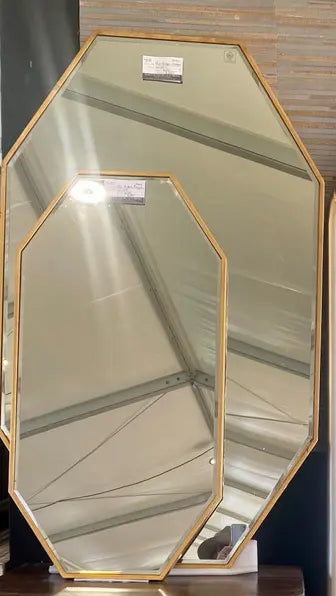 Mia Modern Large Octagon Tray Frame Wall Mirror SBC-LTD