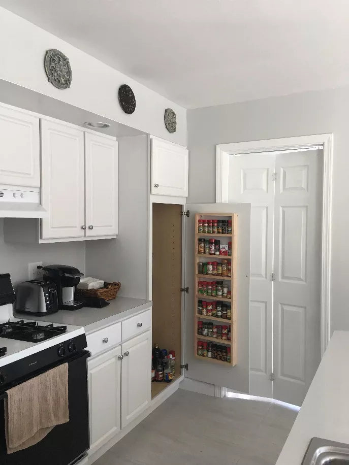 Miami On the Wall Spice Rack WG Wood Products, LLC