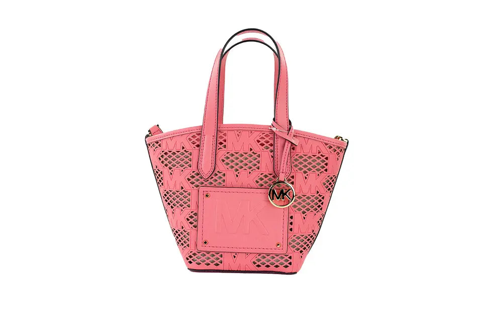 Michael Kors Kimber Small Tea Rose Vegan 2-in-1 Zip Tote JV Deals
