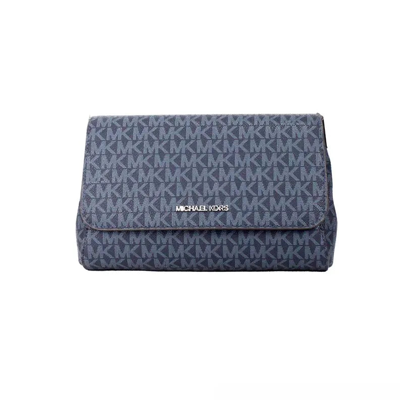 Michael Kors Medium Navy Convertible Pouchette Crossbody Bag JV Deals