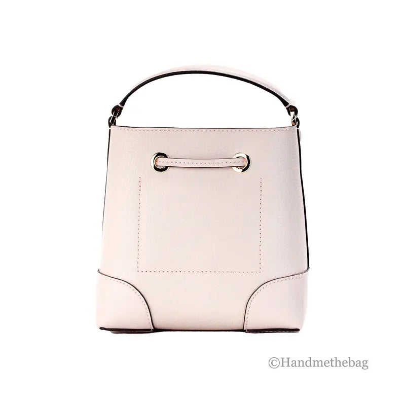 Michael Kors Mercer Small Pink Leather Bucket Crossbody Bag JV Deals