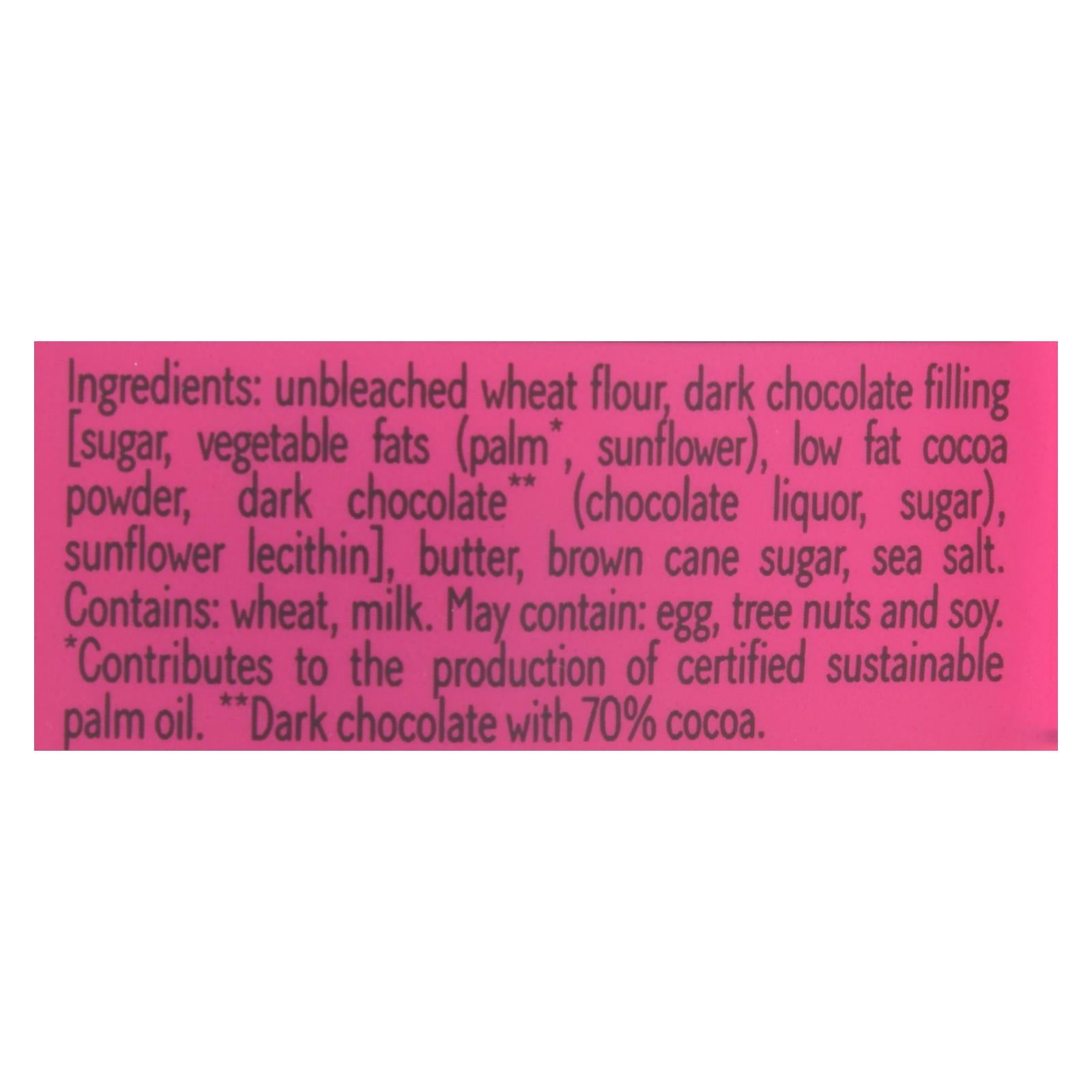 Michel Et Augustin - Cookie Dark Chocolate Ss Shortbread - Case Of 6 - 4.4 Oz Michel Et Augustin