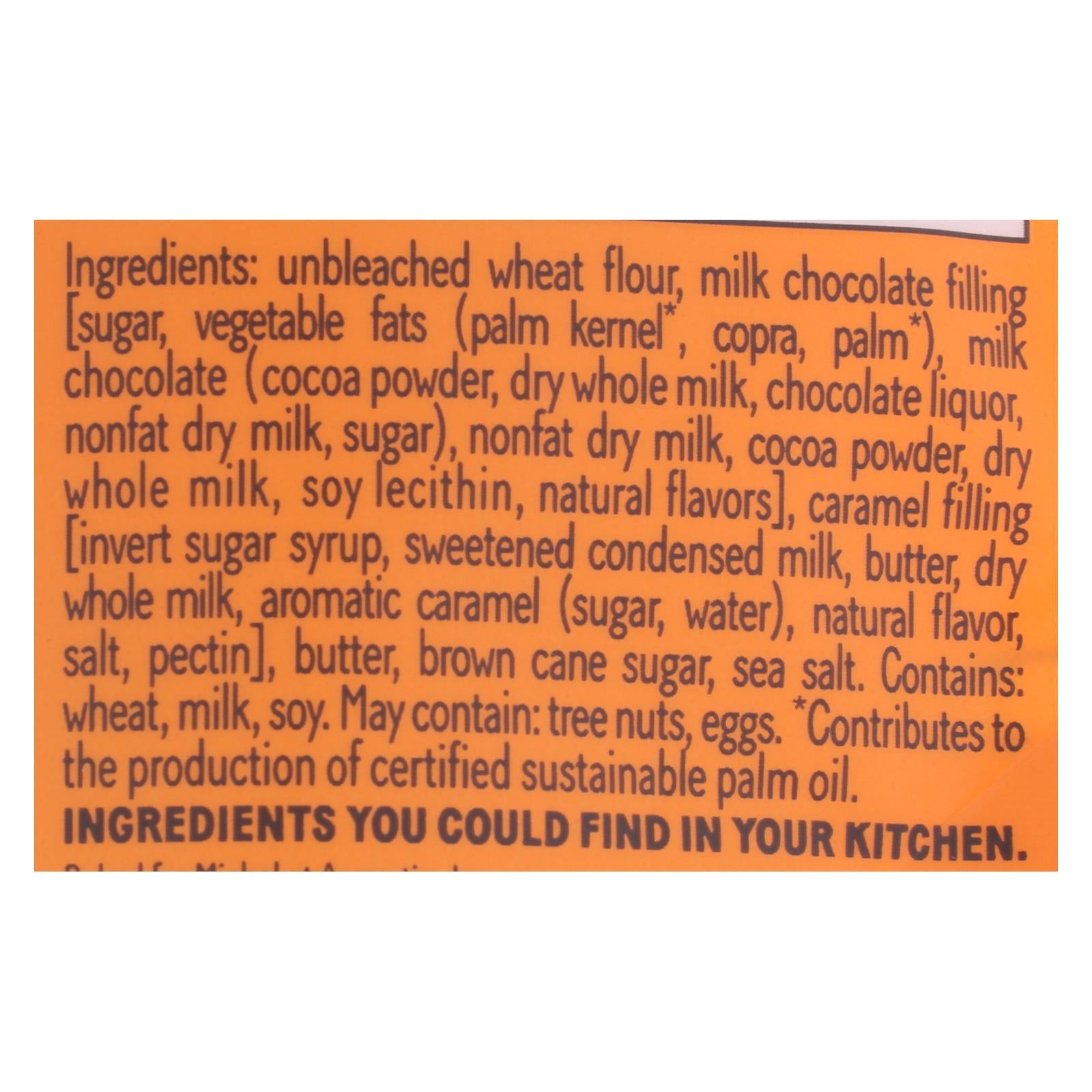 Michel Et Augustin - Cookie Mk Chocolate Caramel Shbrd - Case Of 6 - 4.9 Oz Michel Et Augustin