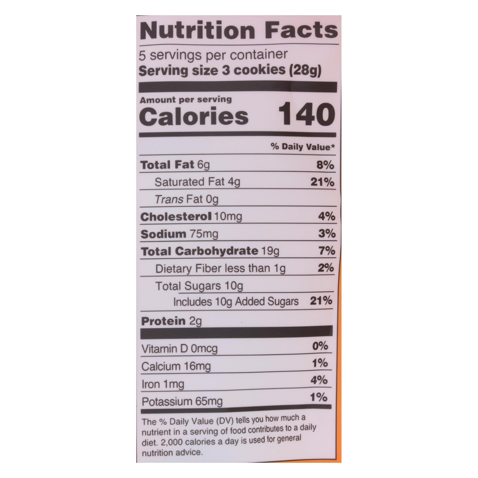 Michel Et Augustin - Cookie Mk Chocolate Caramel Shbrd - Case Of 6 - 4.9 Oz Michel Et Augustin