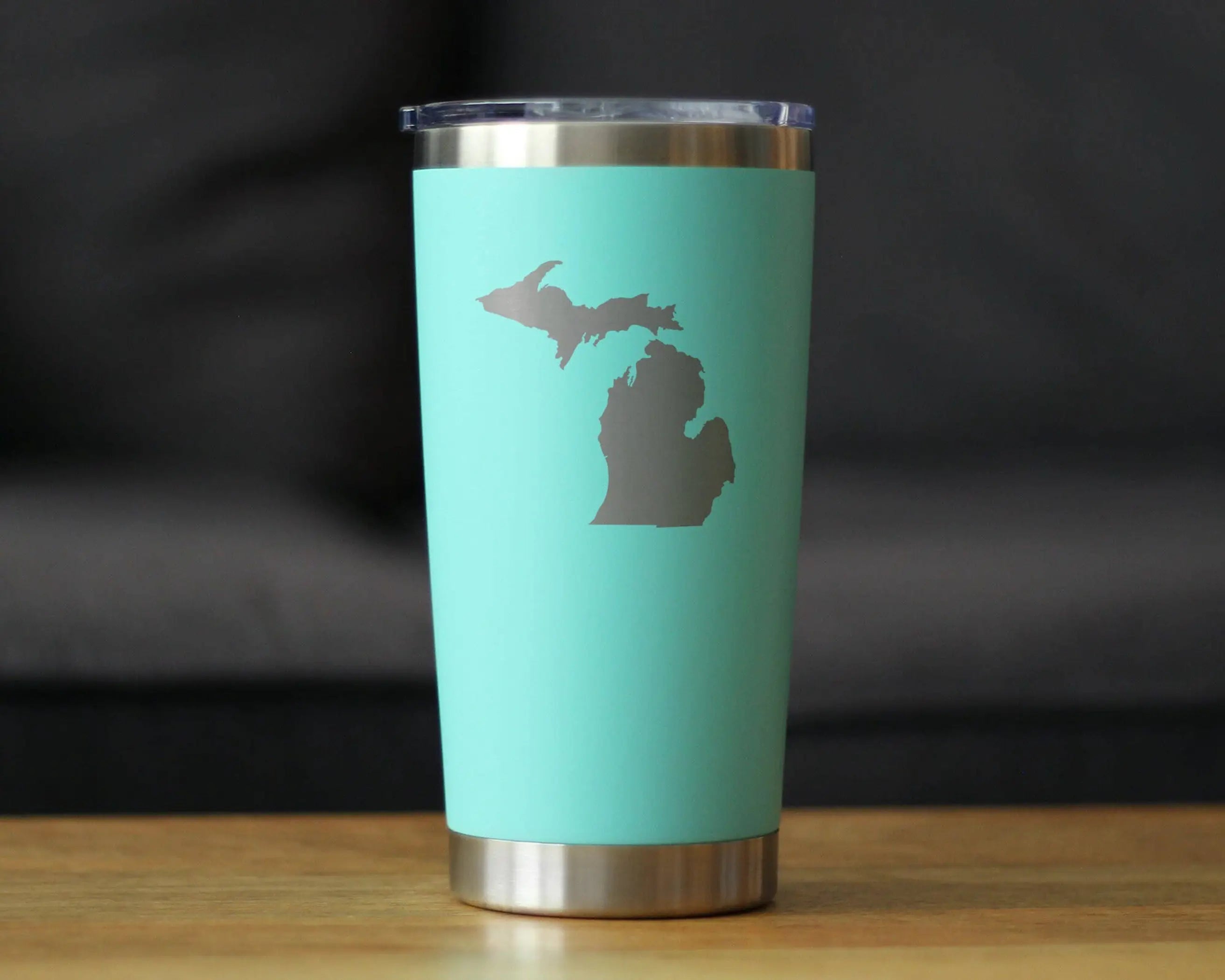 Michigan Insulated Travel Tumbler - Michiganders Gifts Bevvee