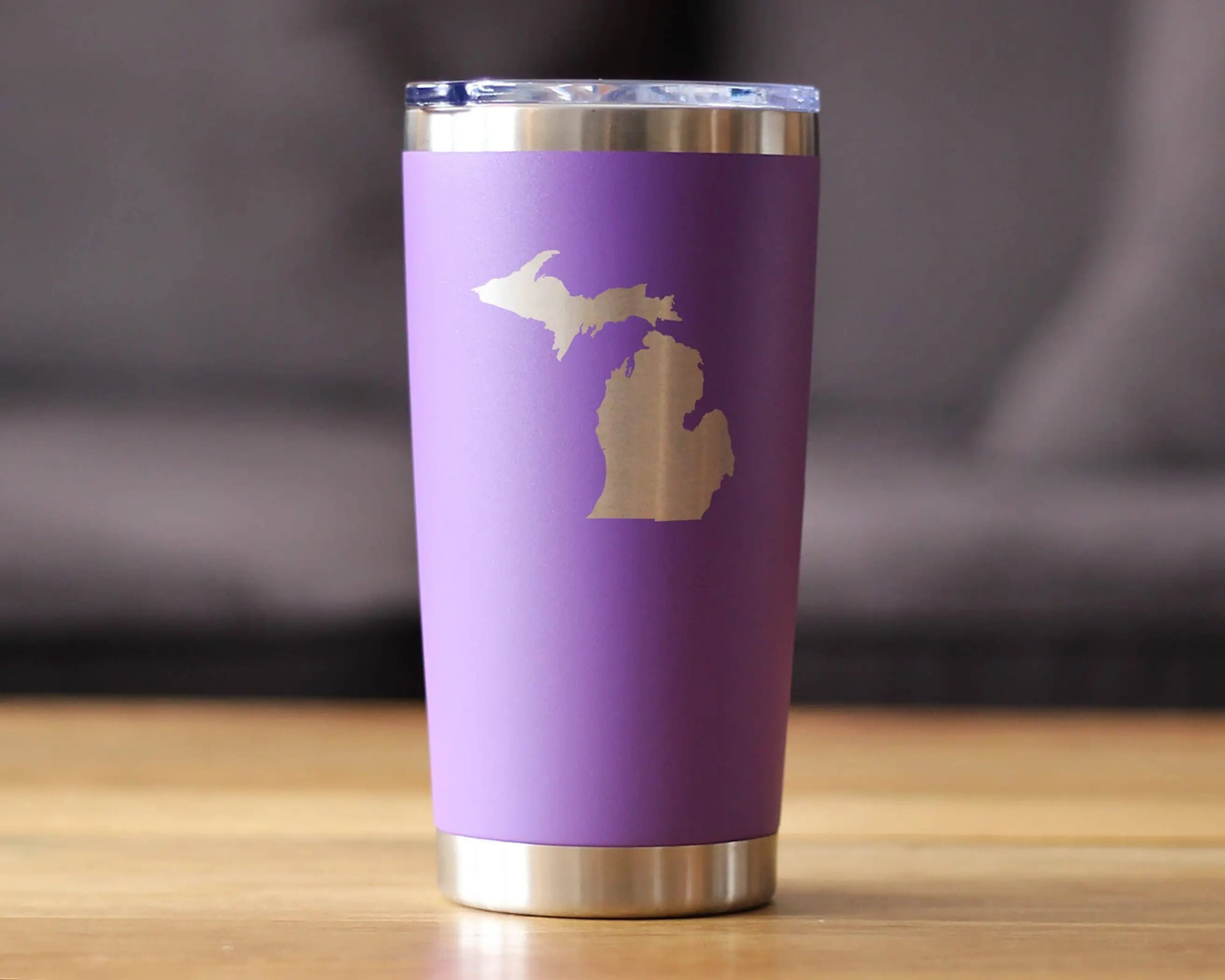 Michigan Insulated Travel Tumbler - Michiganders Gifts Bevvee