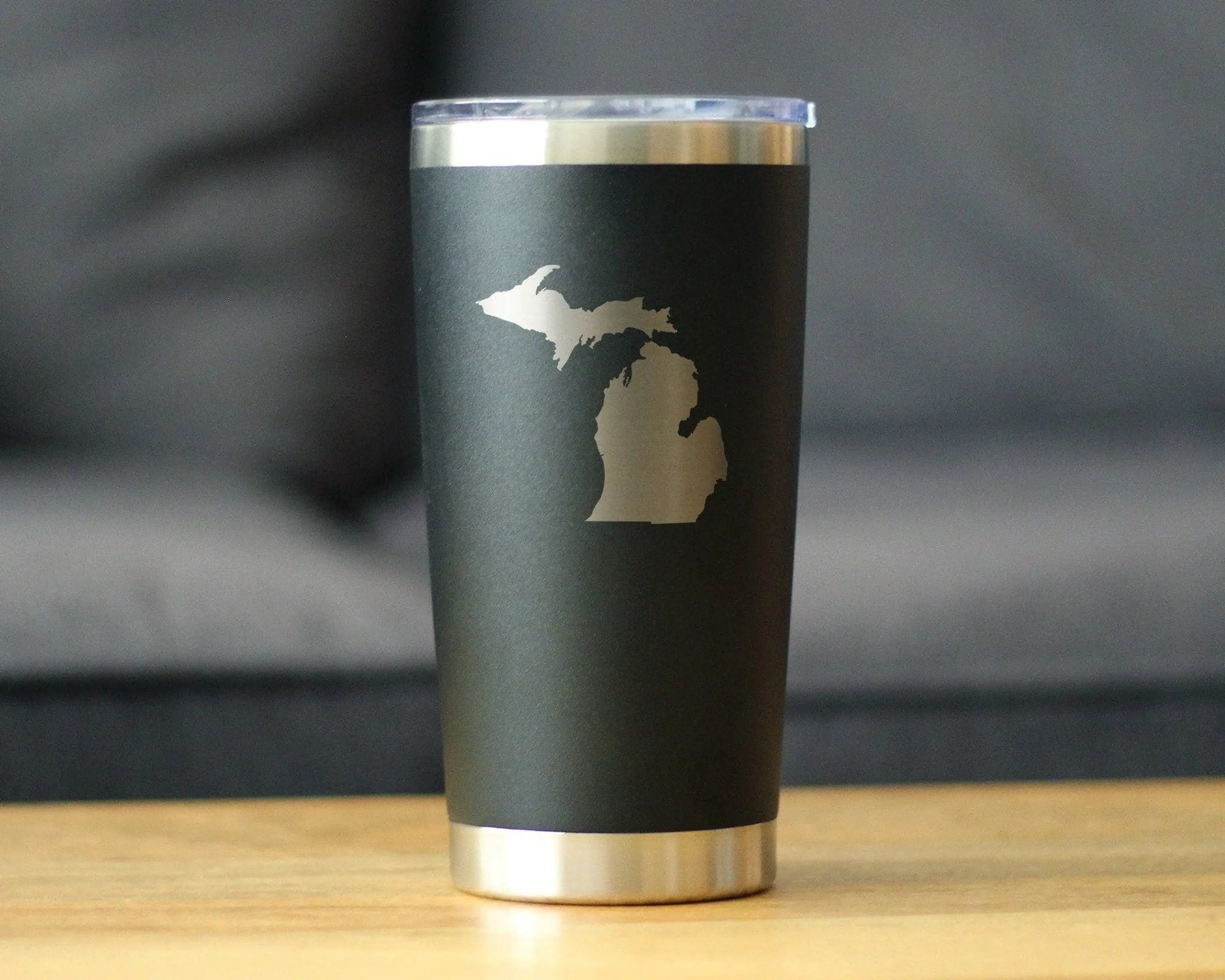 Michigan Insulated Travel Tumbler - Michiganders Gifts Bevvee
