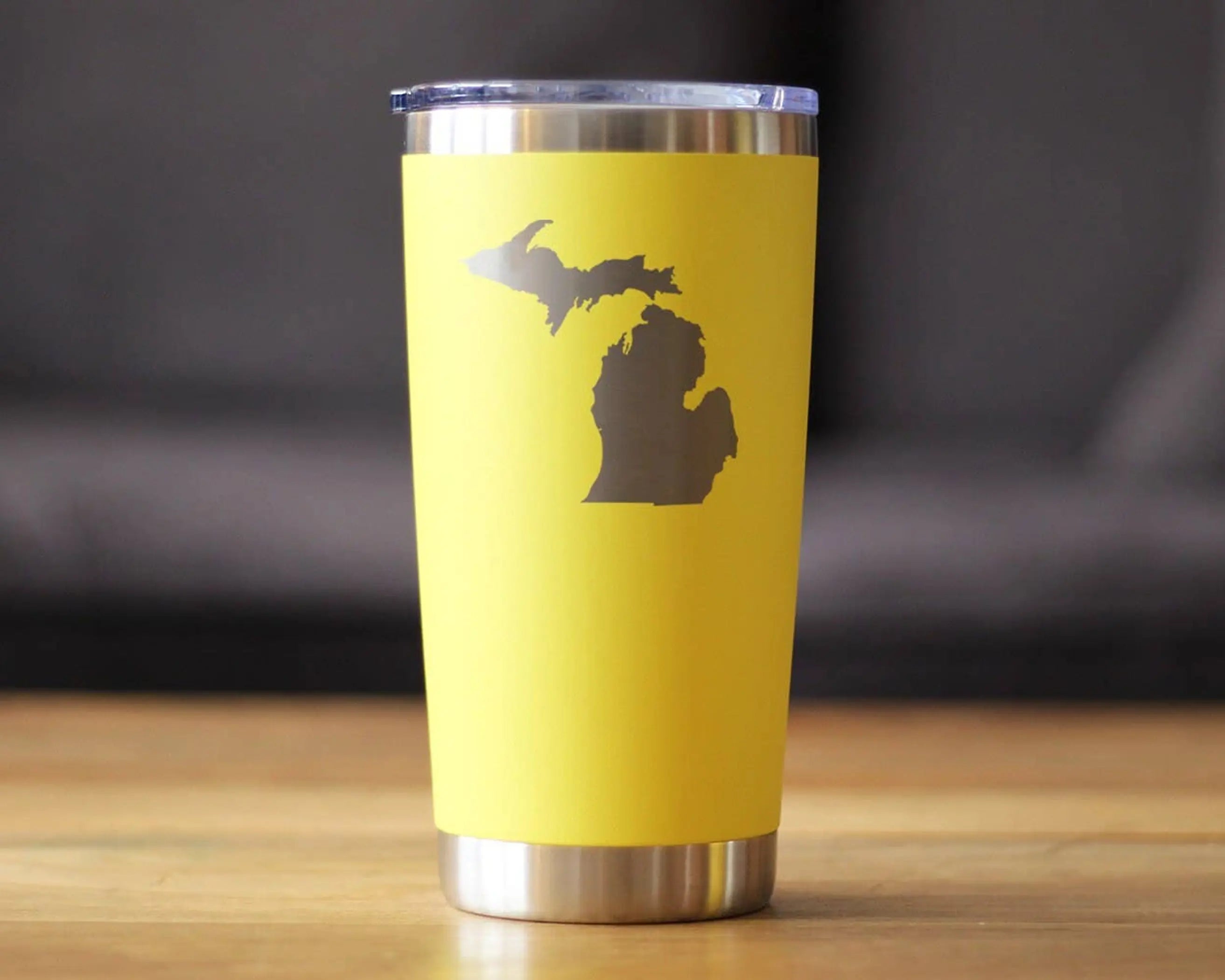 Michigan Insulated Travel Tumbler - Michiganders Gifts Bevvee