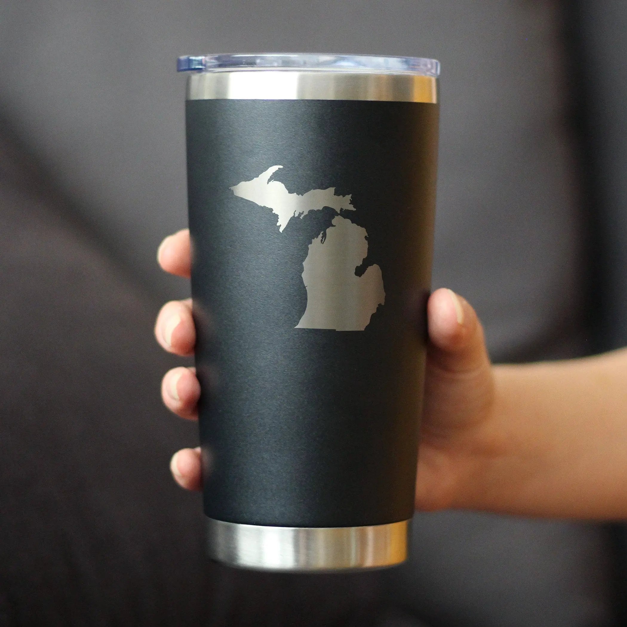 Michigan Insulated Travel Tumbler - Michiganders Gifts Bevvee