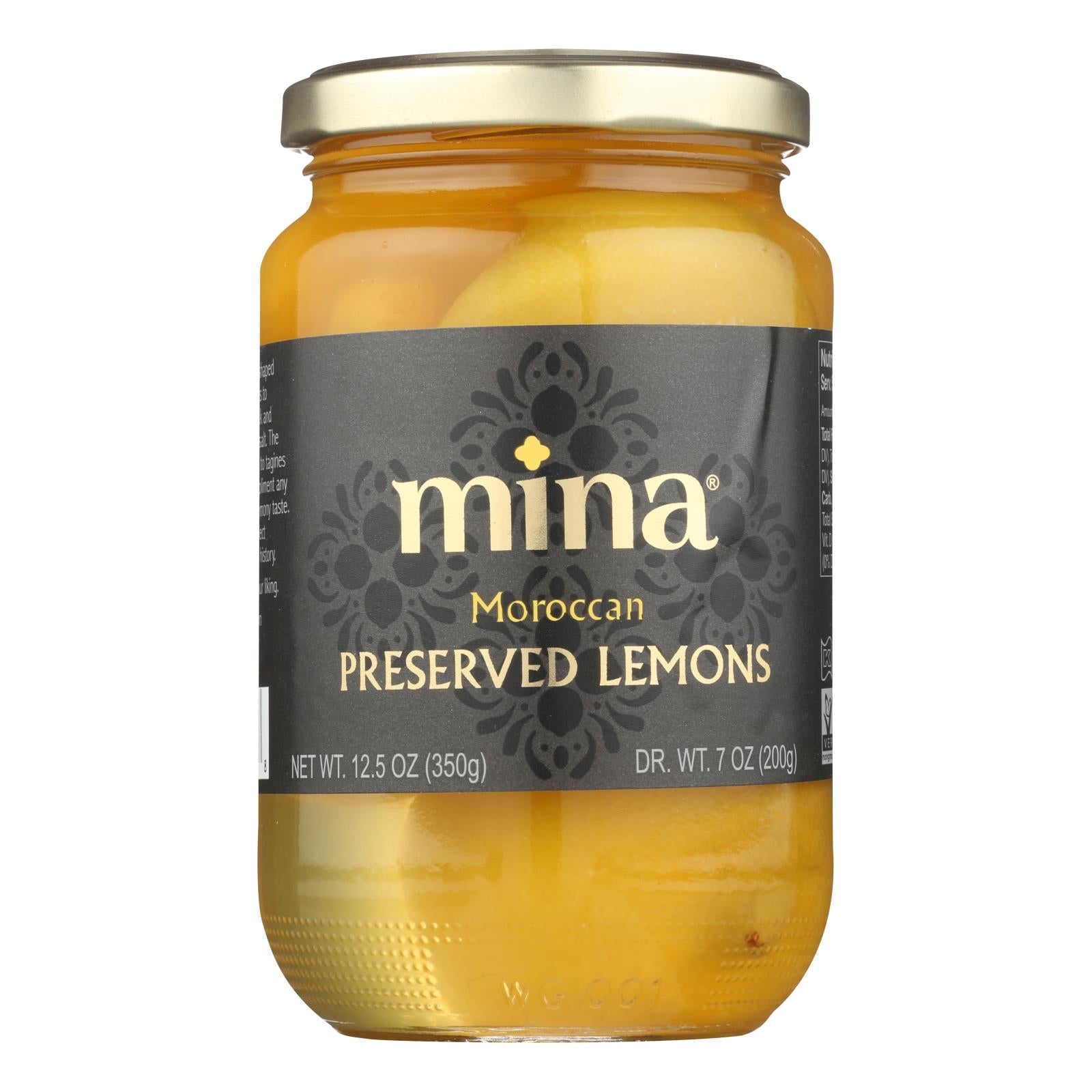 Mina - Preserved Lemons - Case Of 6 - 12.5 Oz Mina