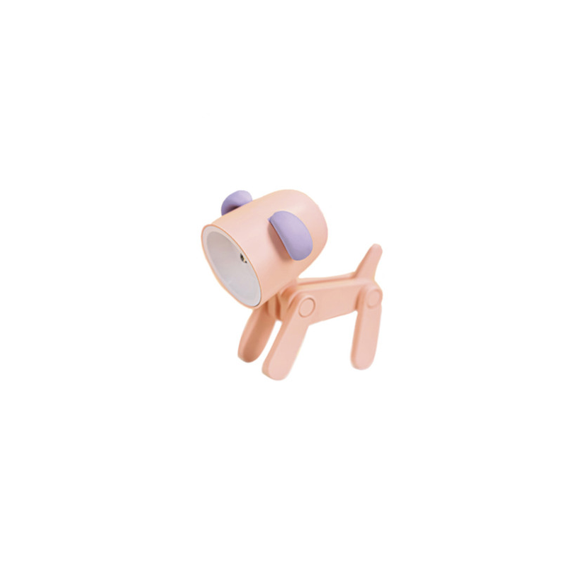 Mini Dog Shape LED Desk Lamp & Device Holder - Pink CIAO Tech