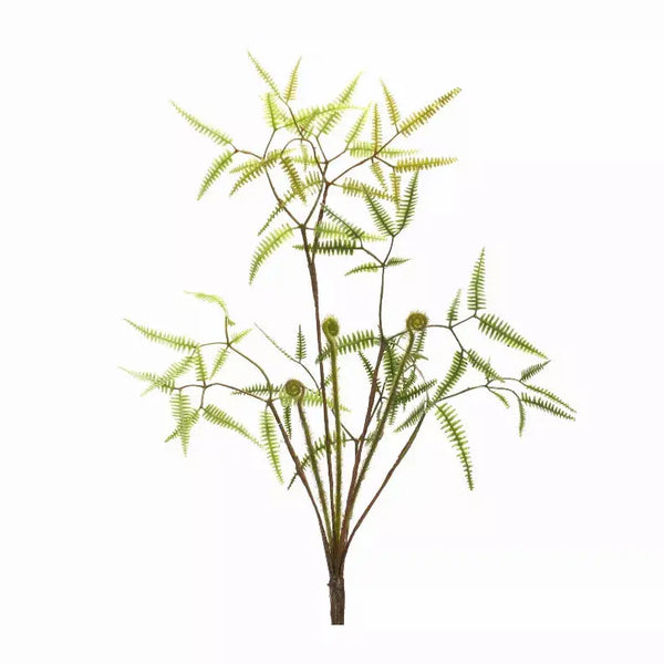 Mini Fern Bush (Set of 6) 19"H Plastic Melrose Intl.
