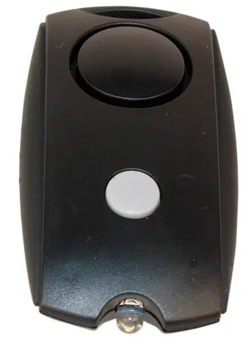 Mini Personal Alarm with LED flashlight and Belt Clip Safety Technology