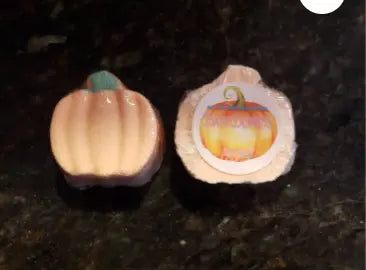 Mini Pumpkin Bath Bomb The Roxy Grace Company
