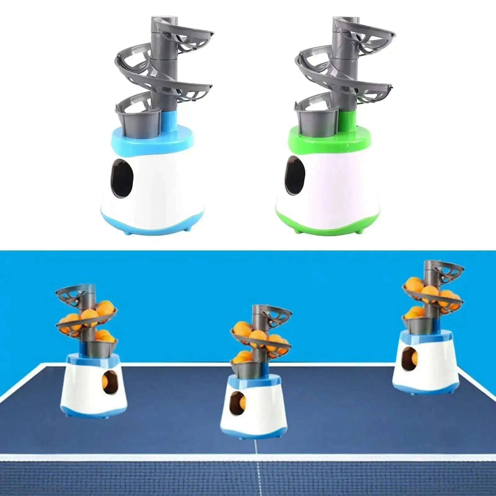 Mini-Table-Tennis-Robot-Training-Automatic-PingPong-Ball-Machine-Launcher-GreatEagleInc-334626871