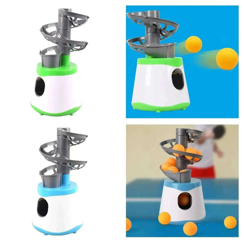 Mini-Table-Tennis-Robot-Training-Automatic-PingPong-Ball-Machine-Launcher-GreatEagleInc-334627131