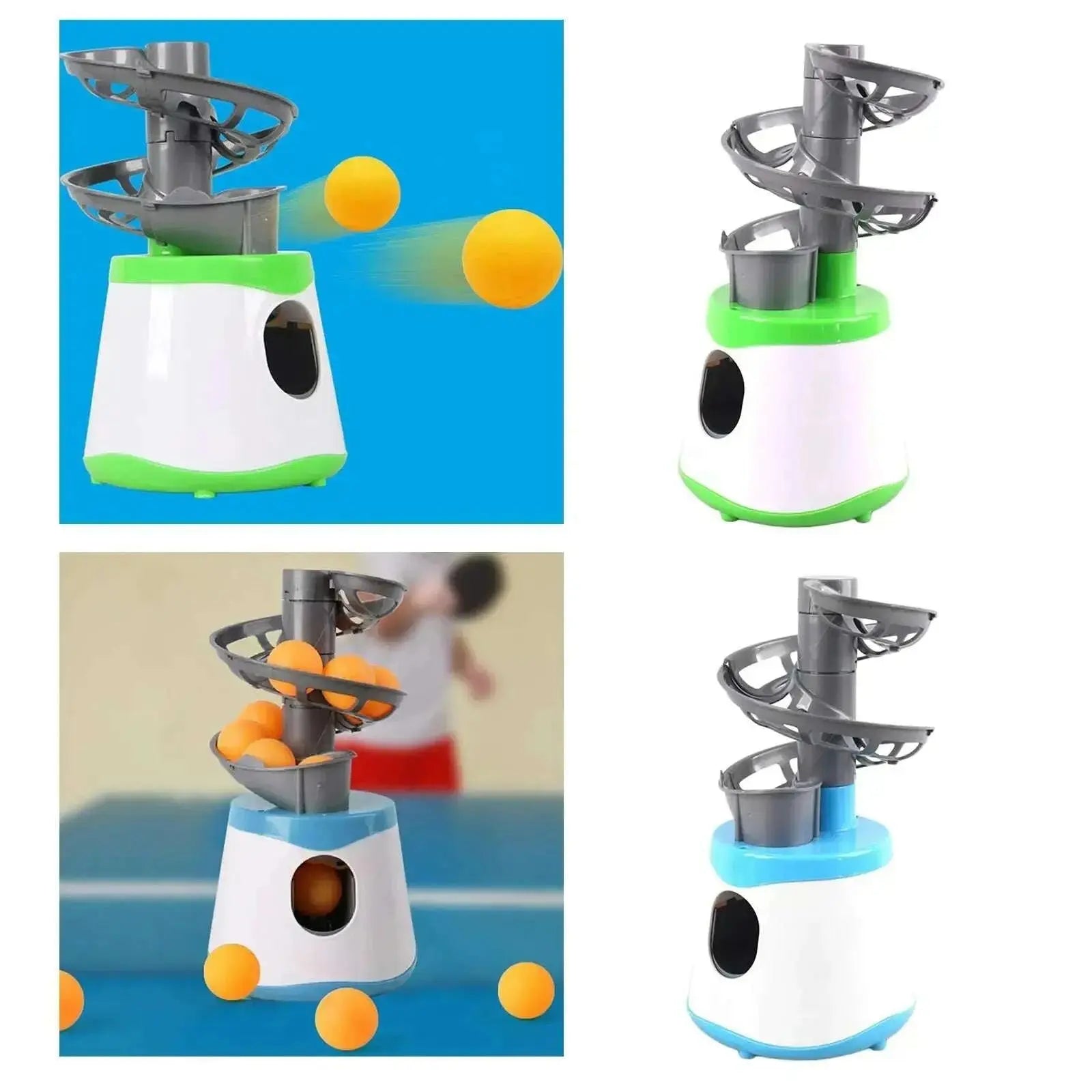 Mini-Table-Tennis-Robot-Training-Automatic-PingPong-Ball-Machine-Launcher-GreatEagleInc-334627294