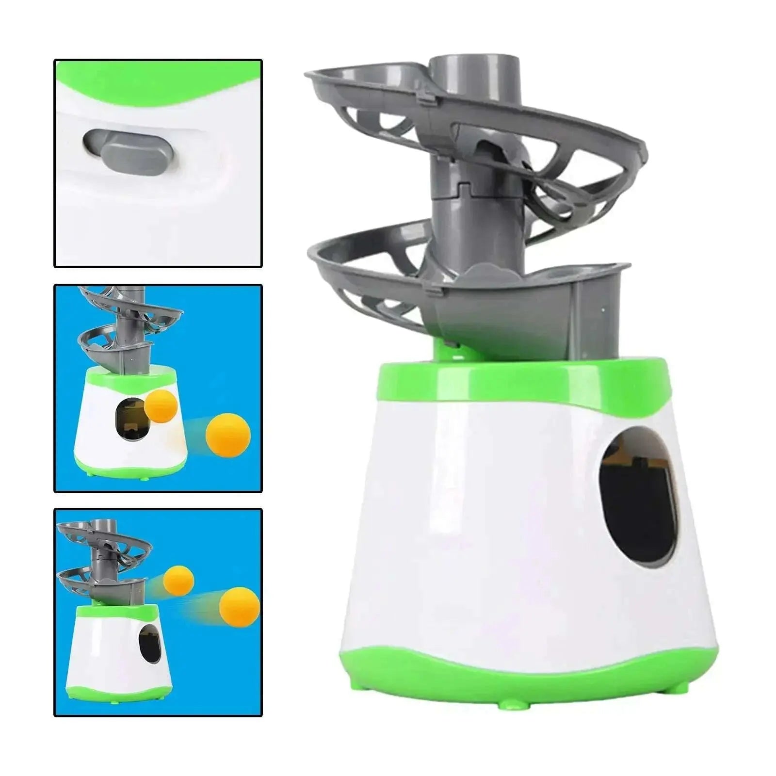 Mini-Table-Tennis-Robot-Training-Automatic-PingPong-Ball-Machine-Launcher-GreatEagleInc-334627341