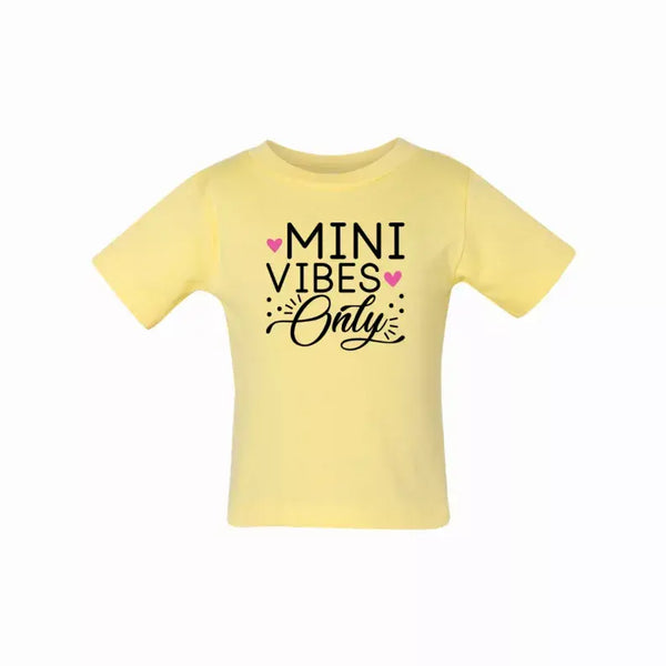 Mini Vibes only (Baby) T-Shirt Simply Inspired Creations