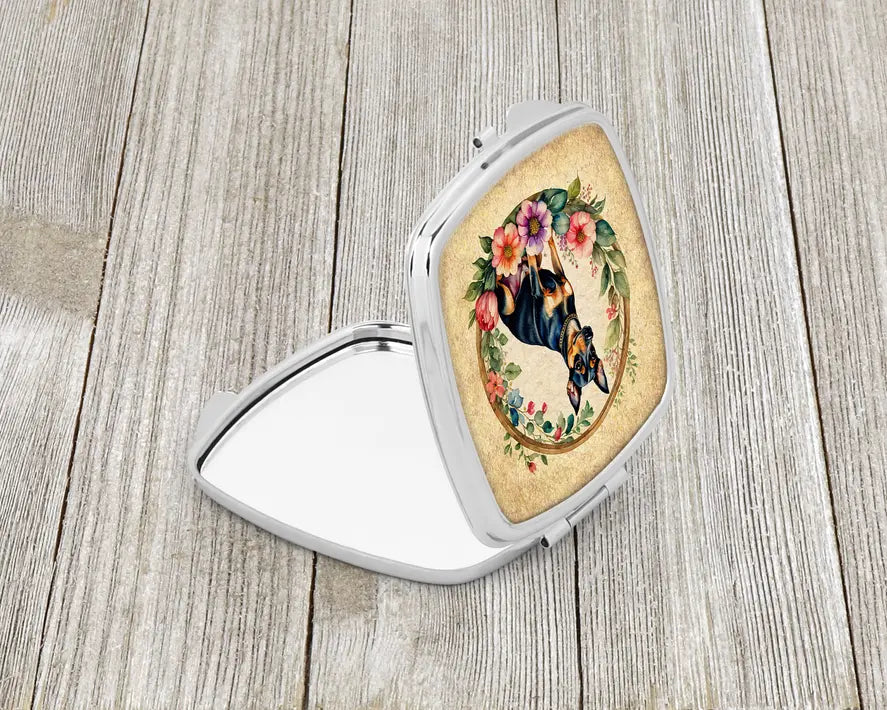 Miniature Pinscher Compact Mirror Caroline's Treasures