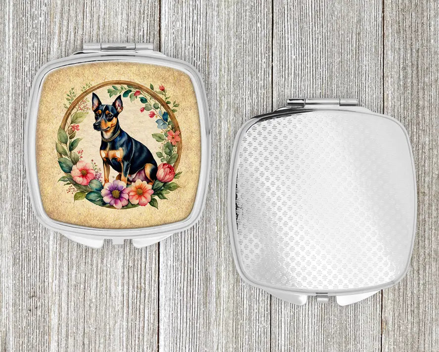 Miniature Pinscher Compact Mirror Caroline's Treasures