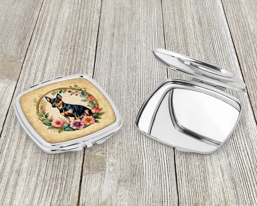 Miniature Pinscher Compact Mirror Caroline's Treasures