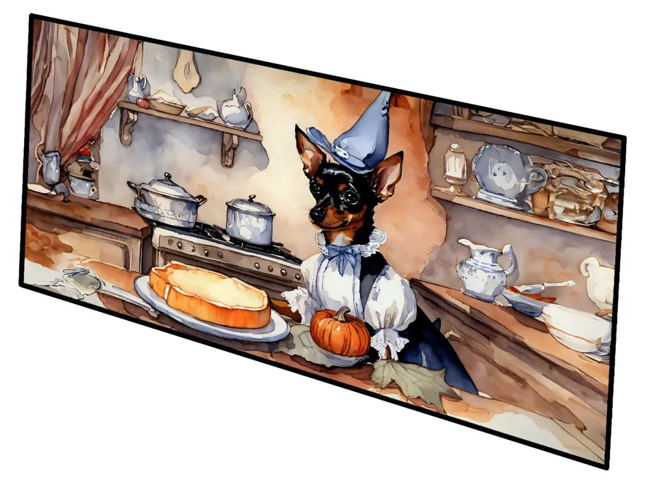 Miniature Pinscher Fall Kitchen Pumpkins Decorative Soy Candle Caroline's Treasures