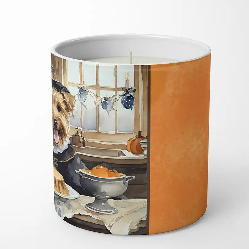 Miniature Pinscher Fall Kitchen Pumpkins Decorative Soy Candle Caroline's Treasures