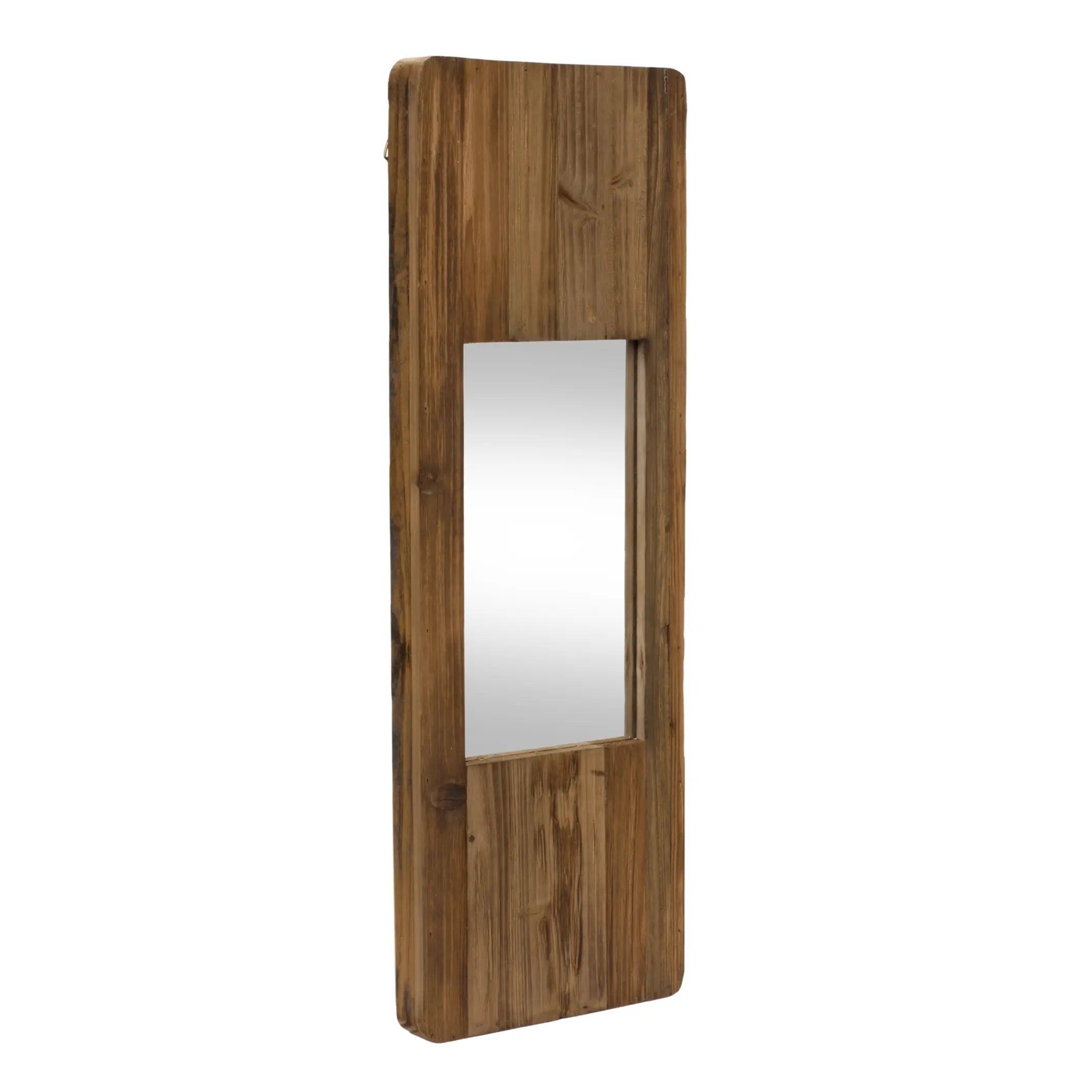 Mirror 10"L x 29"H Wood/Glass Melrose Intl.