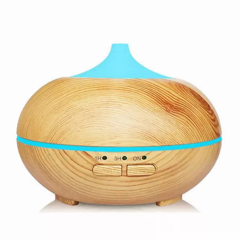 Mistyrious Essential Oil Humidifier Natural Oak Design With Easy Remote Vista Shops