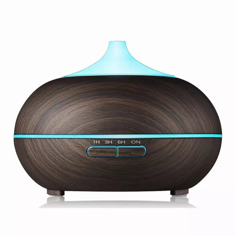 Mistyrious Essential Oil Humidifier Natural Oak Design With Easy Remote Vista Shops