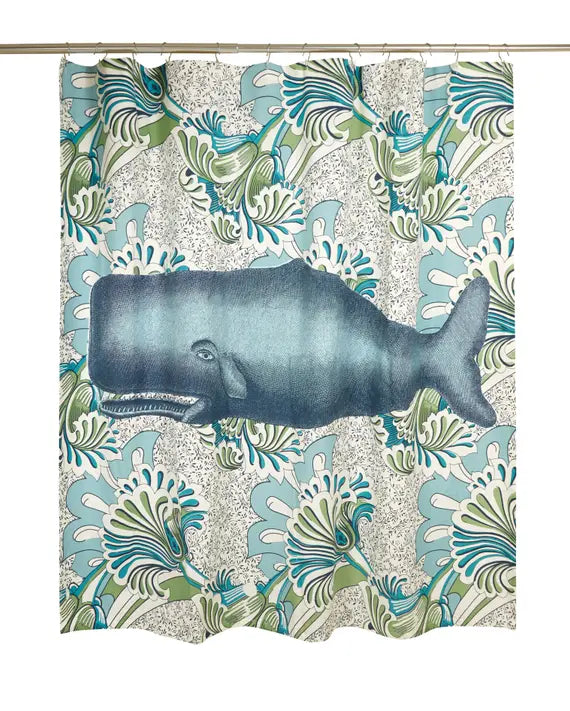 Moby Bloomsbury Shower Curtain Thomas Paul