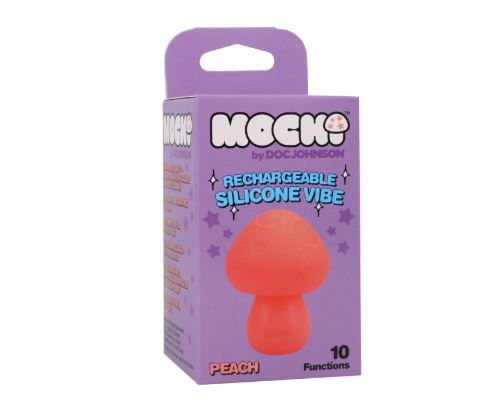 Mochi Mushroom Vibe Peach Doc Johnson Novelties