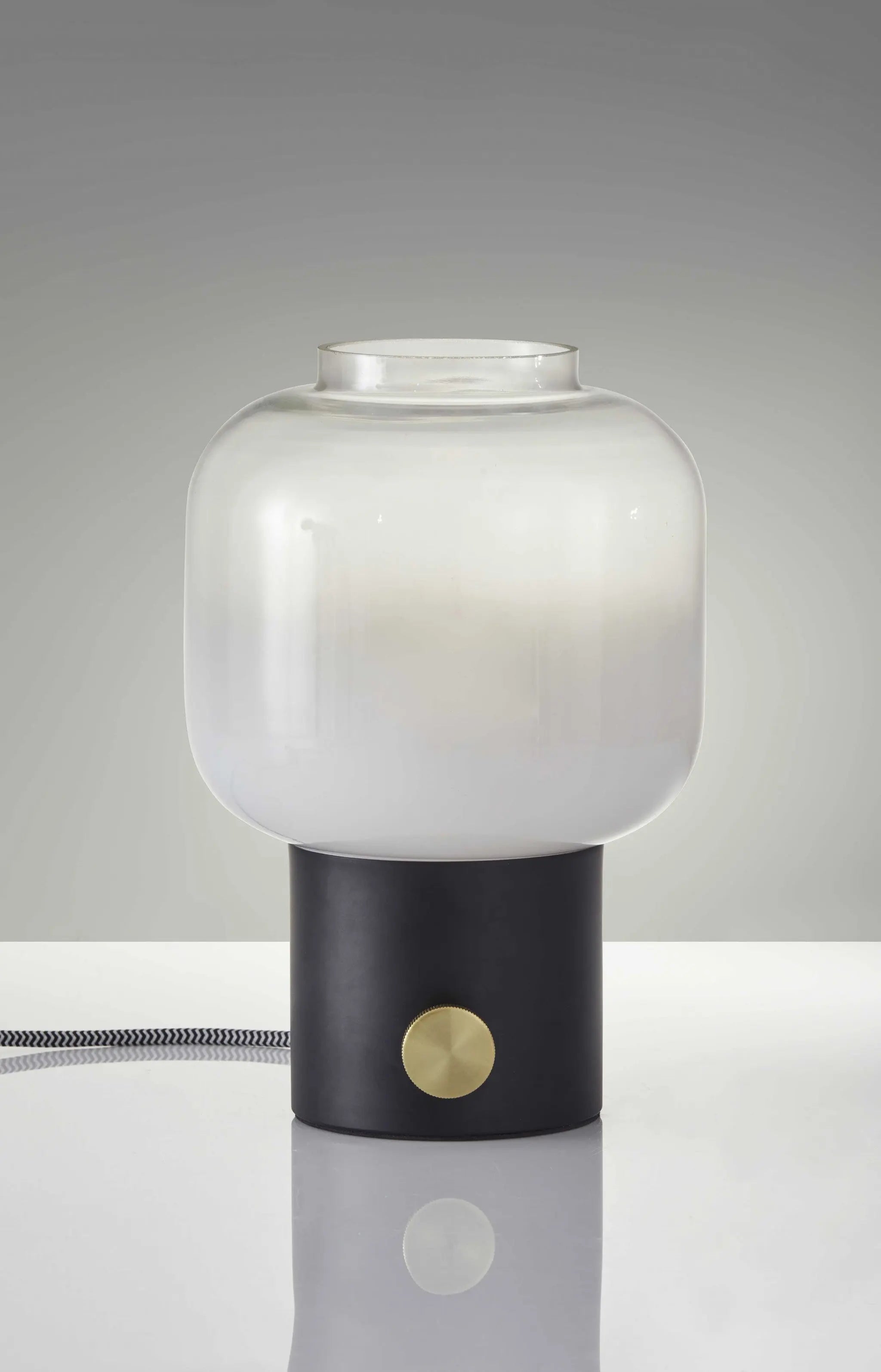 Mod Pod Black Glass Table Lamp - GreatEagleInc