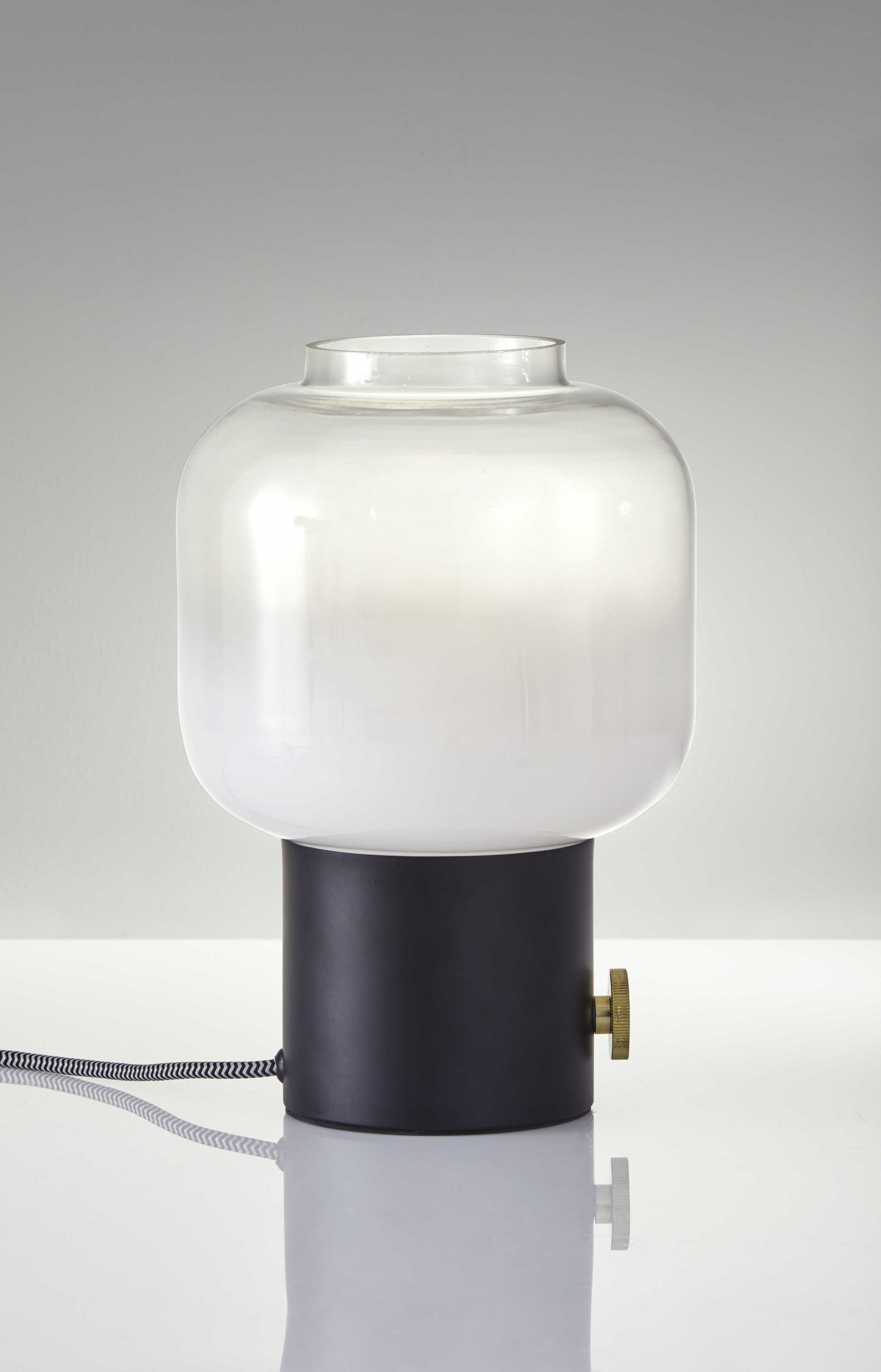 Mod Pod Black Glass Table Lamp - GreatEagleInc