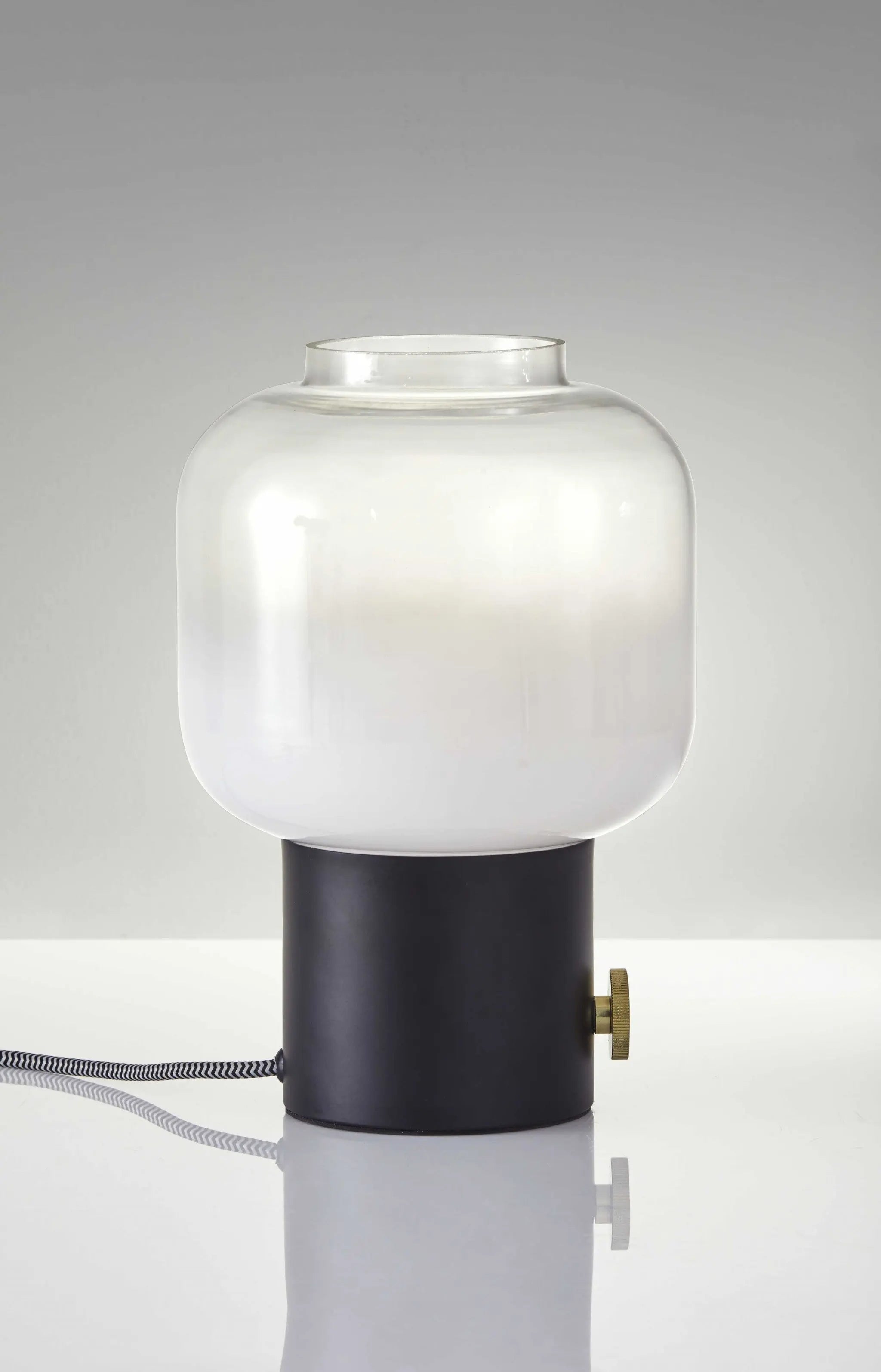 Mod Pod Black Glass Table Lamp - GreatEagleInc