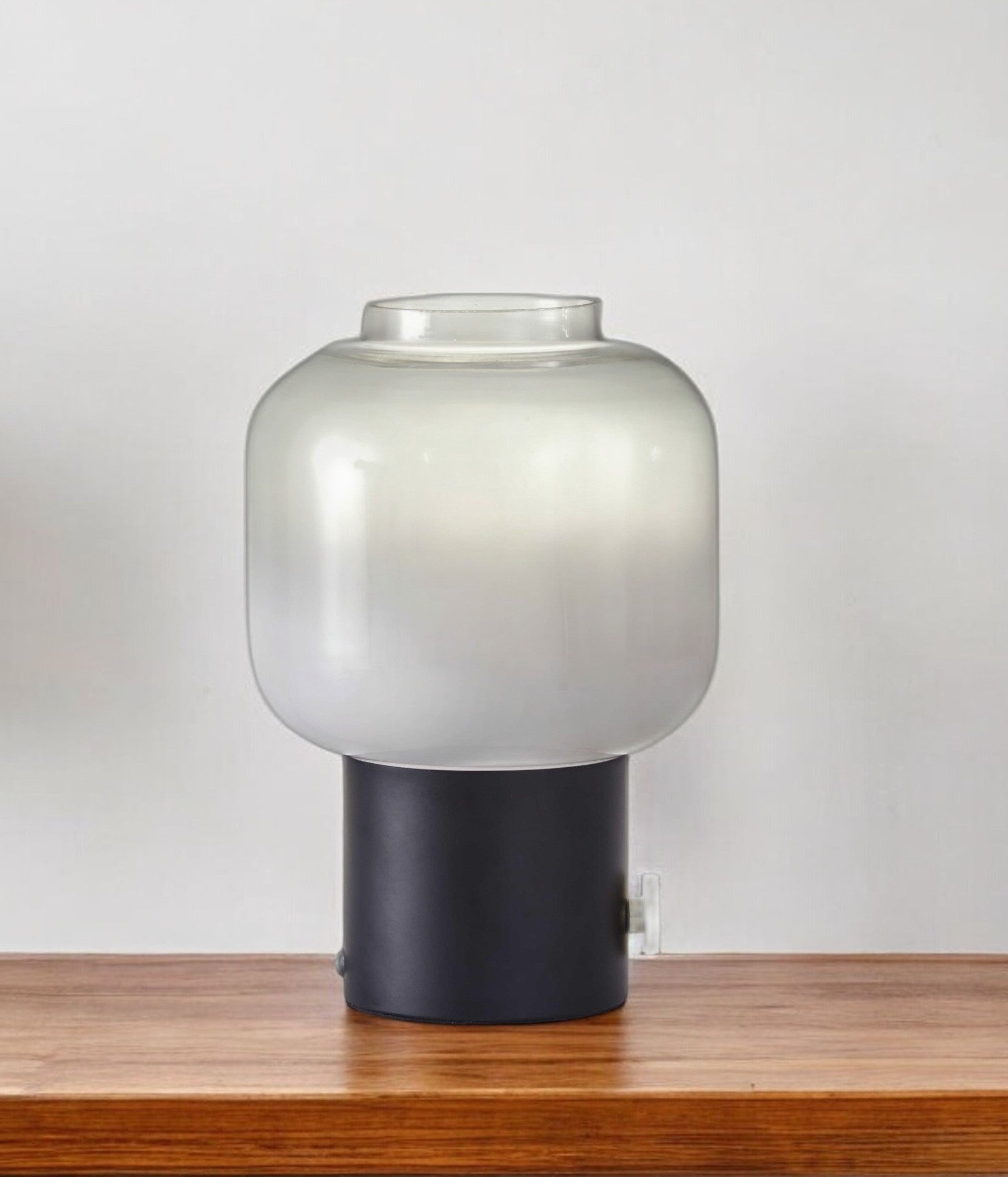 Mod Pod Black Glass Table Lamp - GreatEagleInc