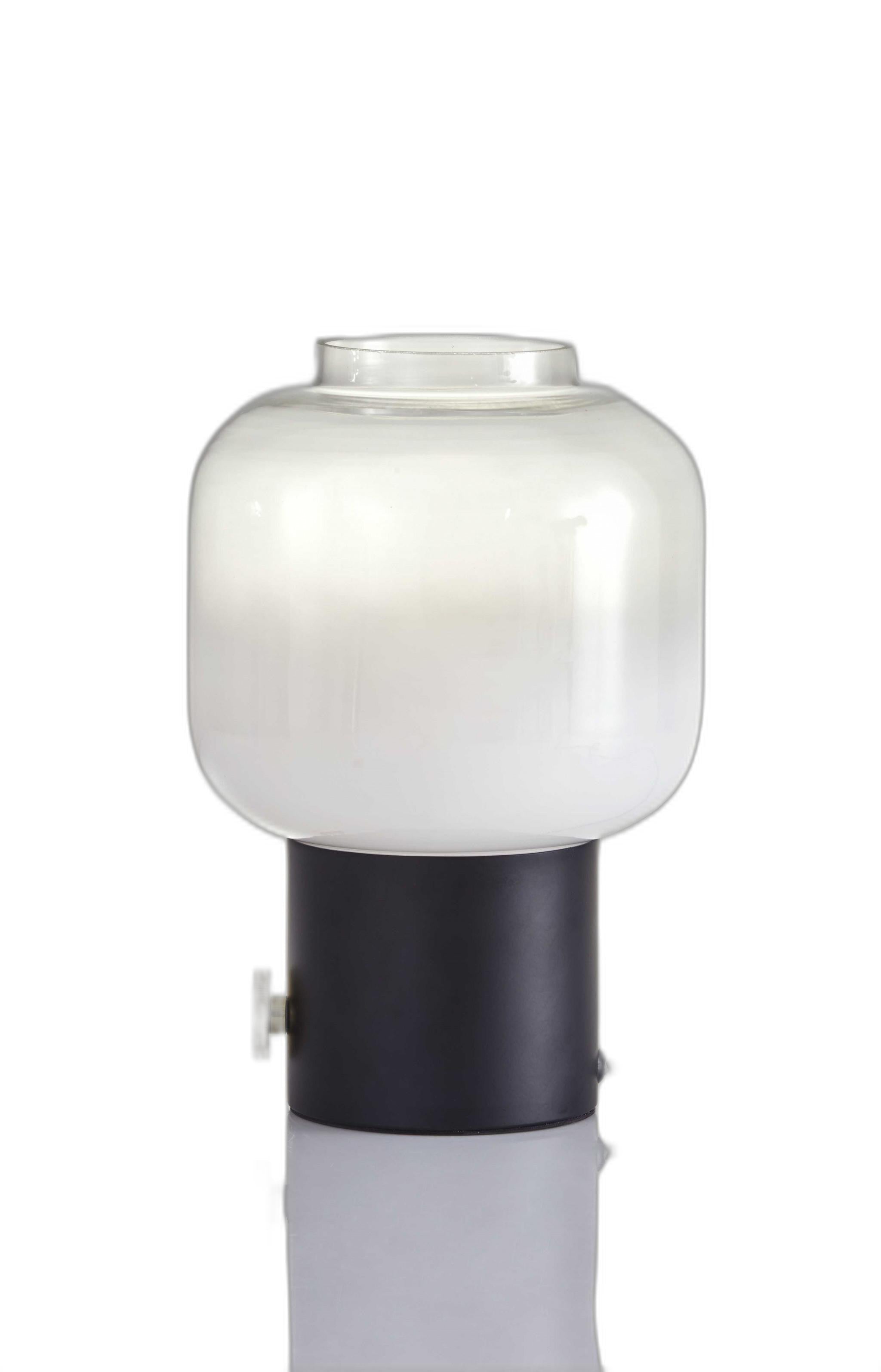 Mod Pod Black Glass Table Lamp - GreatEagleInc