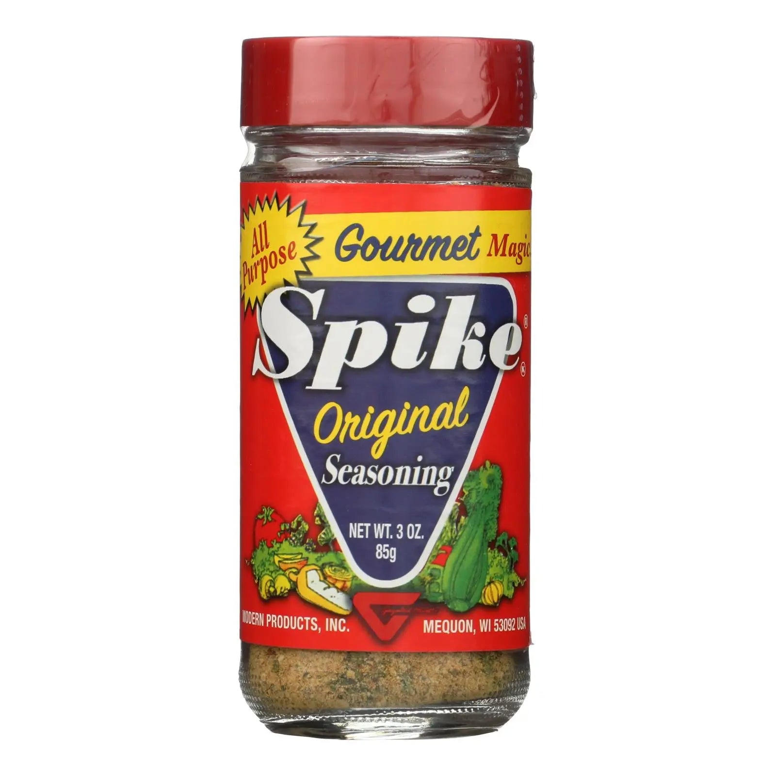 Modern Products Spike Gourmet Natural Seasoning - Original Magic - 3 Oz - Case Of 6 Modern Products