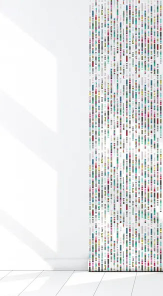 Modern Vinyl Canvas Peel & Stick Wallpaper Panel SBC-LTD