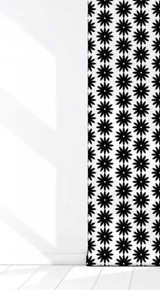 Modern Vinyl Canvas Peel & Stick Wallpaper Panel SBC-LTD