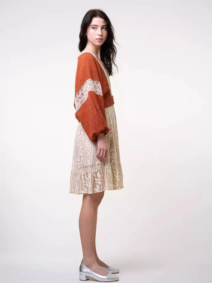 Molifusu | Orange Sahara Star Kimono Fangyan