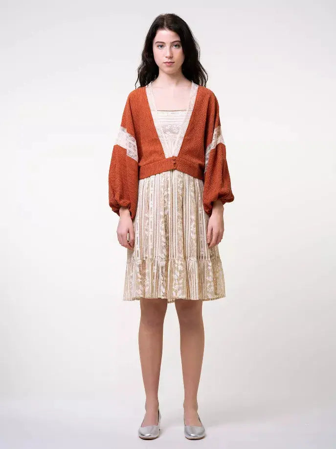 Molifusu | Orange Sahara Star Kimono Fangyan