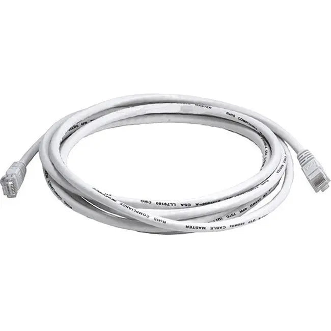 Monoprice Cat6 24AWG UTP Ethernet Network Patch Cable, 10ft White Monoprice, Inc