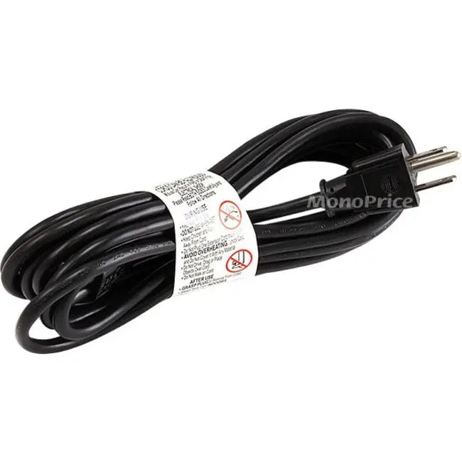 Monoprice, Inc. Grounded Ac Power Cord_ 15ft Black Monoprice, Inc.