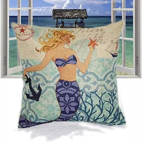 Moods of A Mermaid Cushion Covers Vista Shops