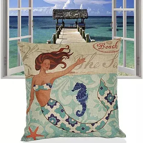 Moods of A Mermaid Cushion Covers Vista Shops