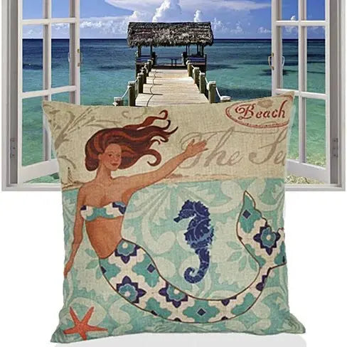 Moods of A Mermaid Cushion Covers Vista Shops